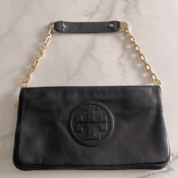 Tory Burch Black Leather Shoulder/Clutch bag

Excellent condition - Picture 3 of 4